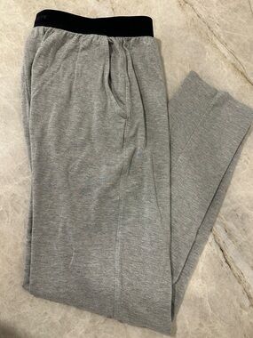 Alphalete Gray Sweatpants with Black Waistband
